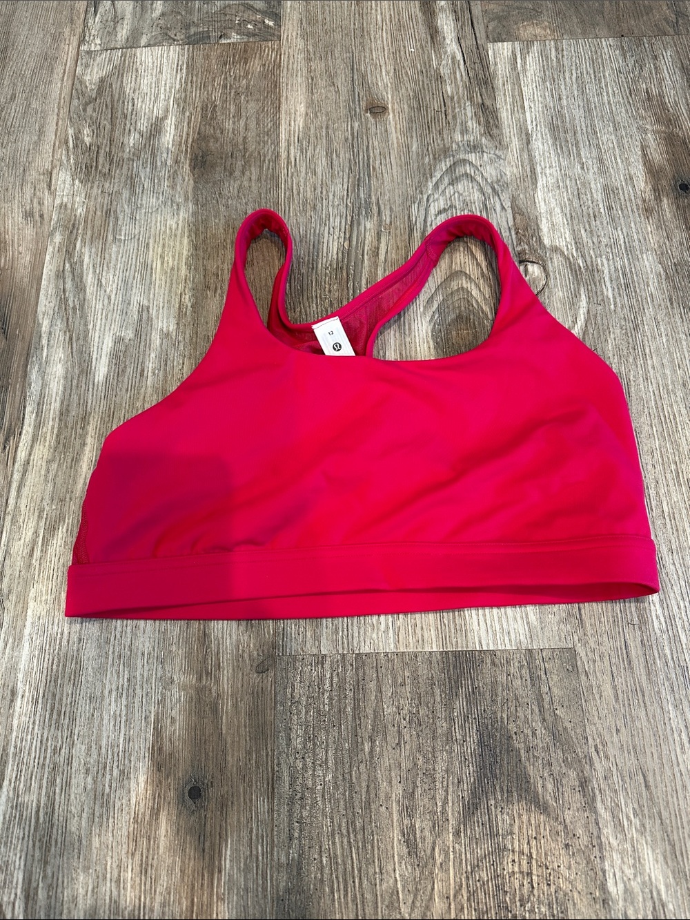 NEW without tags! Wunder train mesh back bra mulberry spark sz 10
